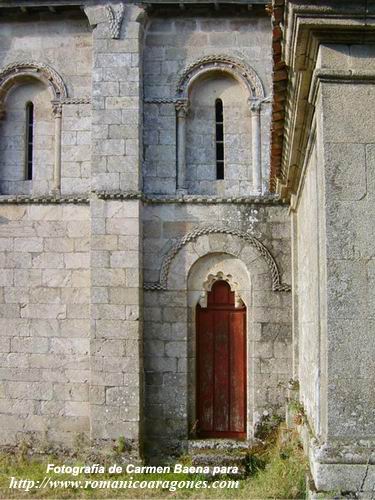 DETALLE DE LA FACHADA Y PORTADA NORTE