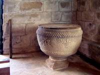 PILA BAUTISMAL EN �NGULO NOROESTE