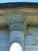 DETALLE DE CAPITEL ABSIDAL.