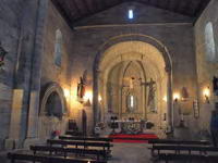 INTERIOR DEL TEMPLO HACIA LA CABECERA