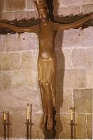 TALLA ROMÁNICA DE CRISTO CRUCIFICADO