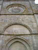 FACHADA DE PONIENTE: DETALLE