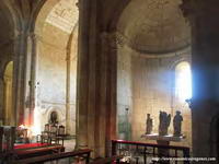 CABECERA DEL TEMPLO CON SUS TRES EMBOCADURAS ABSIDALES