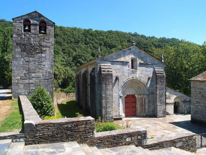 VISTA OESTE DE TEMPLO Y TORRE