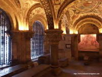 PANTE�N DE SAN ISIDORO. NAVE CENTRAL Y NORTE, HACIA LA CABECERA