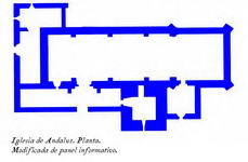 ESQUEMA DE LA PLANTA DEL TEMPLO
