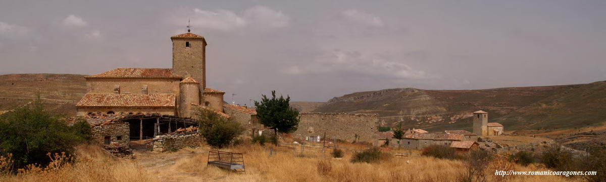 VISTA GENERAL CON SAN PEDRO EN PRIMER PLANO Y SANTA MARÍA AL FONDO