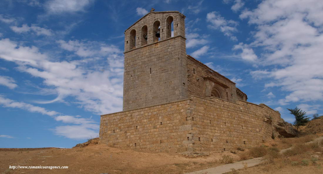 VISTA SUROESTE DEL TEMPLO