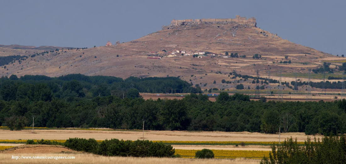 VISTA GENERAL DEL CERRO QUE OCUPA EL CASTILLO