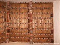MUESTRA DE LA DECORACI�N DE UN TRAMO DE LA NAVE