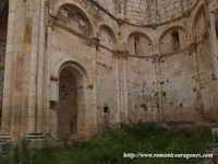 LADO NORTE DEL PRESBITERIO CENTRAL Y CILINDRO ABSIDAL