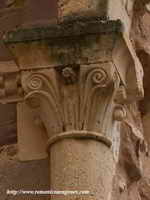 CAPITEL DEL LADO SUR DEL PRESBITERIO CENTRAL