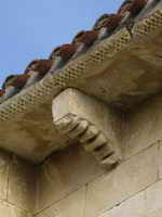 CANECILLO DE GUSTO MUDEJAR EN PRESBITERIO SUR