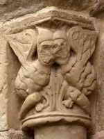 DETALLE DEL CAPITEL DE LAS ARP&Iacute;AS