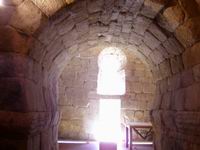 BRAZO NORTE DESDE EL INTERIOR DE LA CAPILLA