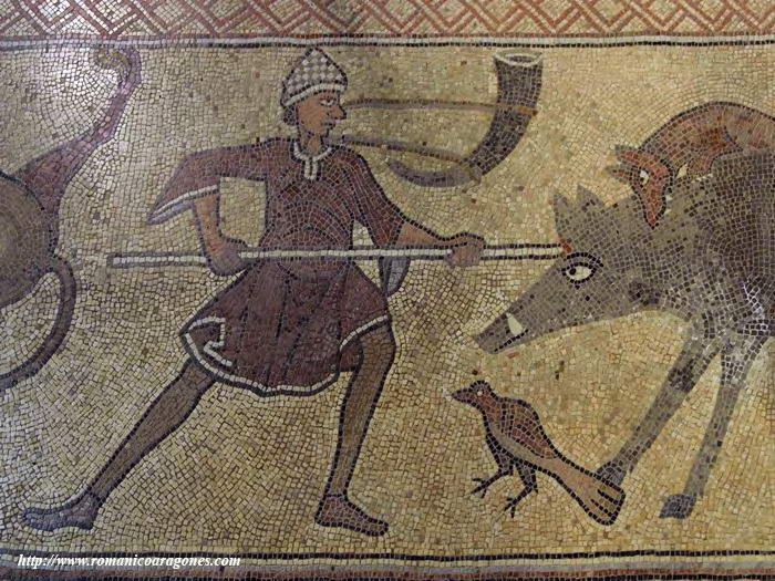 ESCENA DE CAZA DEL JABALÍ
