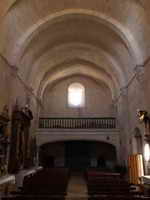 VISTA INTERIOR DEL TEMPLO HACIA LOS PIES