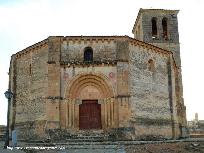 VISTA OCCIDENTAL DEL TEMPLO