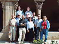 EL GRUPO DE TUDELA, EN LOS CLAUSTROS DE LA CATEDRAL