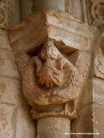 CAPITEL DE LA PORTADA OESTE-AVES