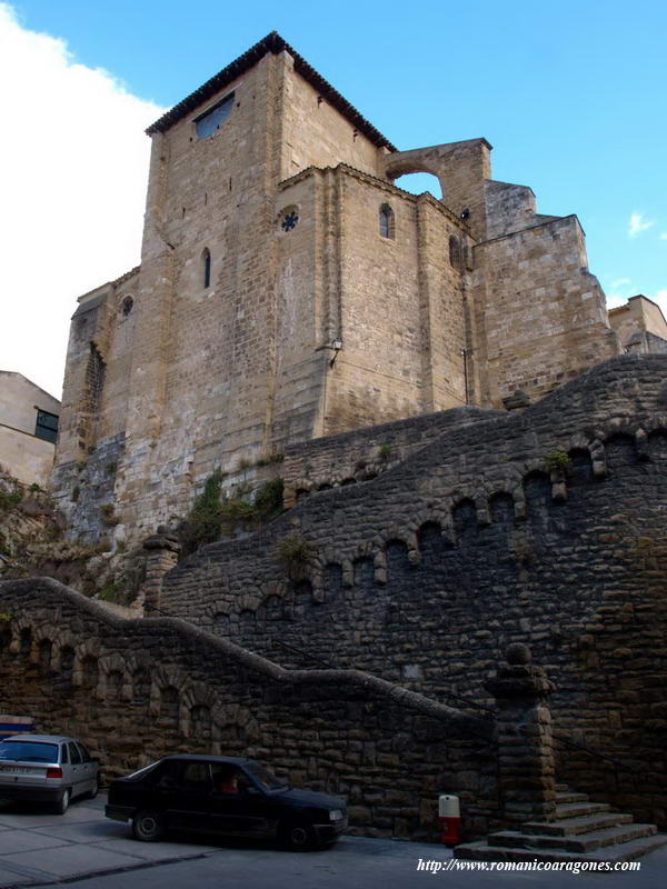 VISTA SUROESTE DEL TEMPLO-FORTALEZA