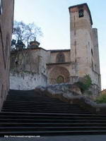 VISTA NORTE DE LOS PIES DEL TEMPLO