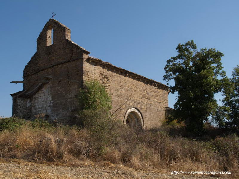VISTA SUROESTE DEL TEMPLO