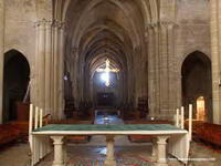 INTERIOR DEL TEMPLO DESDE LA CABECERA