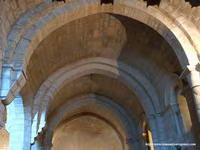 DETALLE DE LA B�VEDA DE LA NAVE ROM�NICA