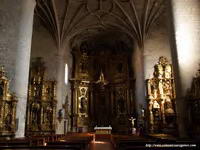 INTERIOR DEL TEMPLO ACTUAL HACIA LA CABECERA