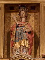 TALLA DE SANTA FE DE CONQUES
