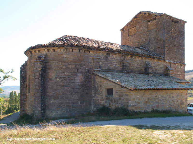 VISTA NORESTE DEL TEMPLO