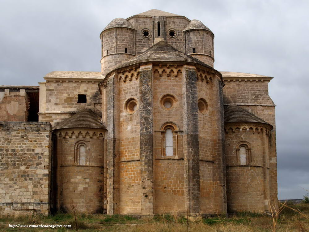 CABECERA DEL TEMPLO DESDE EL ESTE