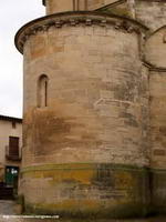 DETALLE DEL CILINDRO ABSIDAL DESDE EL NORTE