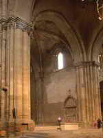EMBOCADURA DEL ALTAR CENTRAL DESDE EL LADO NORTE DEL TRANSEPTO