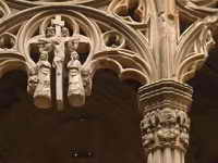 DETALLE DE LA DECORACI�N DEL CLAUSTRO