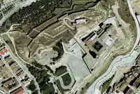 IMAGEN A�REA DEL SIG PAC: CERRO FORTIFICADO Y CATEDRAL