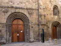 FACHADA DE PONIENTE. PORTADA CENTRAL Y SUR