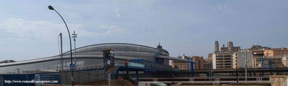 VISTA DESDE EL ESTE DE LA ESTACIÓN DEL AVE