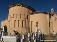 CABECERA DEL TEMPLO Y CEMENTERIO