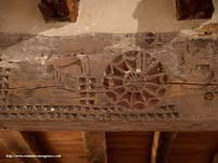 DECORACI�N EN EL CORO ALTO DE MADERA