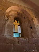 DETALLE DEL VANO DE ACCESO A LA TORRE DESDE EL MURO OESTE DEL TEMPLO
