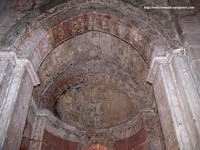 DETALLE DE LA B�VEDA DEL �BSIDE NORTE