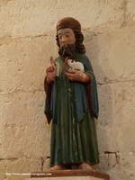 IM�GEN DE SAN JU�N BAUTISTA, PATR�N DEL TEMPLO