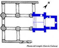 PLANTA DEL TEMPLO SEG�N GARC�A GUINEA