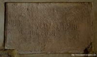 LAPIDA DE CONSAGRACI�N DEL TEMPLO: 1076