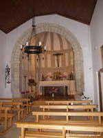 INTERIOR DEL TEMPLO HACIA LA CABECERA