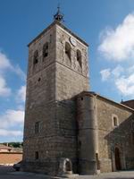 VISTA SUROESTE DEL TEMPLO. TORRE ADOSADA
