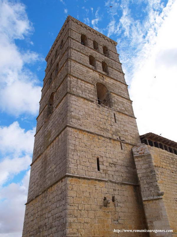 TORRE DESDE EL SUROESTE. CONTRAPICADO