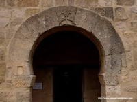 DETALLE DEL ARCO DE HERRADURA VISIG�TICO